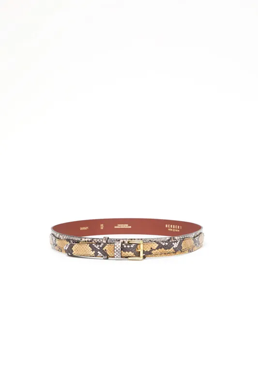 Herbert Frere Soeur La Nelson Belt in Beige made by No. 6