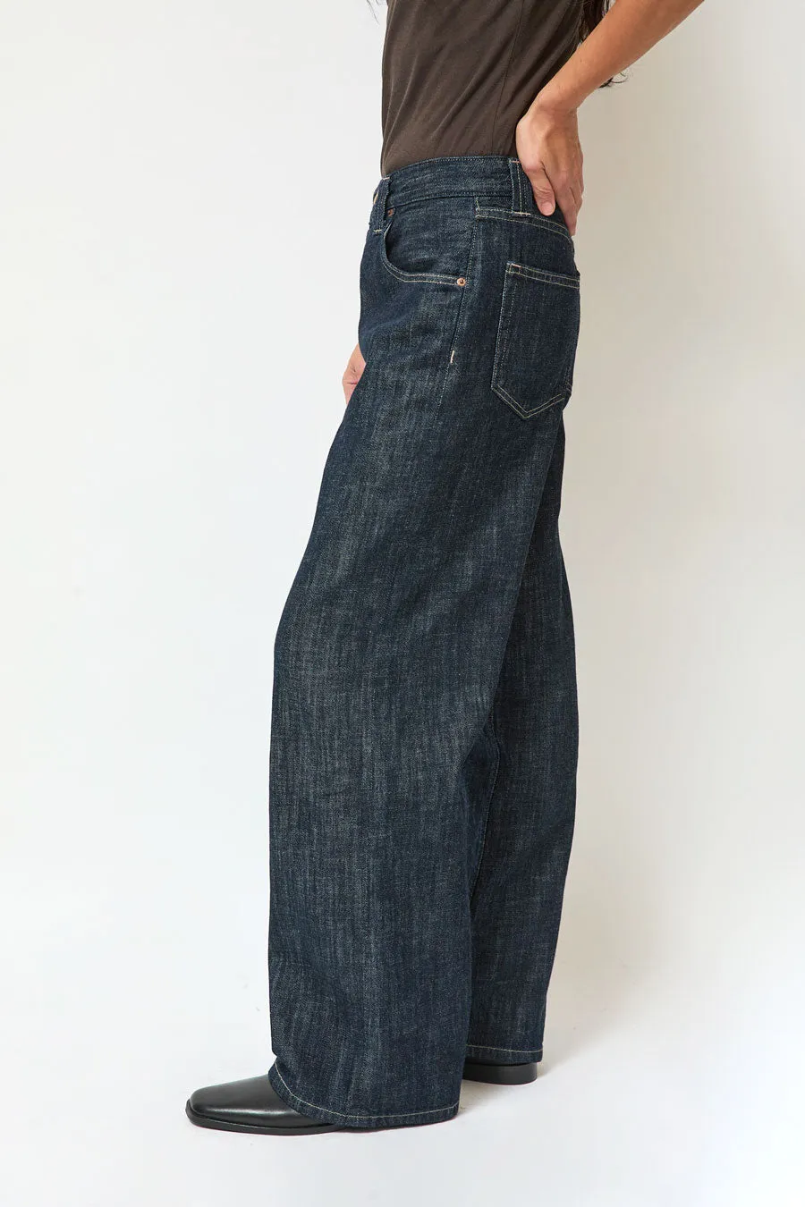 B Sides Vic Jean in Rinse Indigo sold by No. 6 product image thumbnail 2