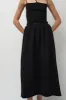 Baserange Route Skirt in Black sold by No. 6