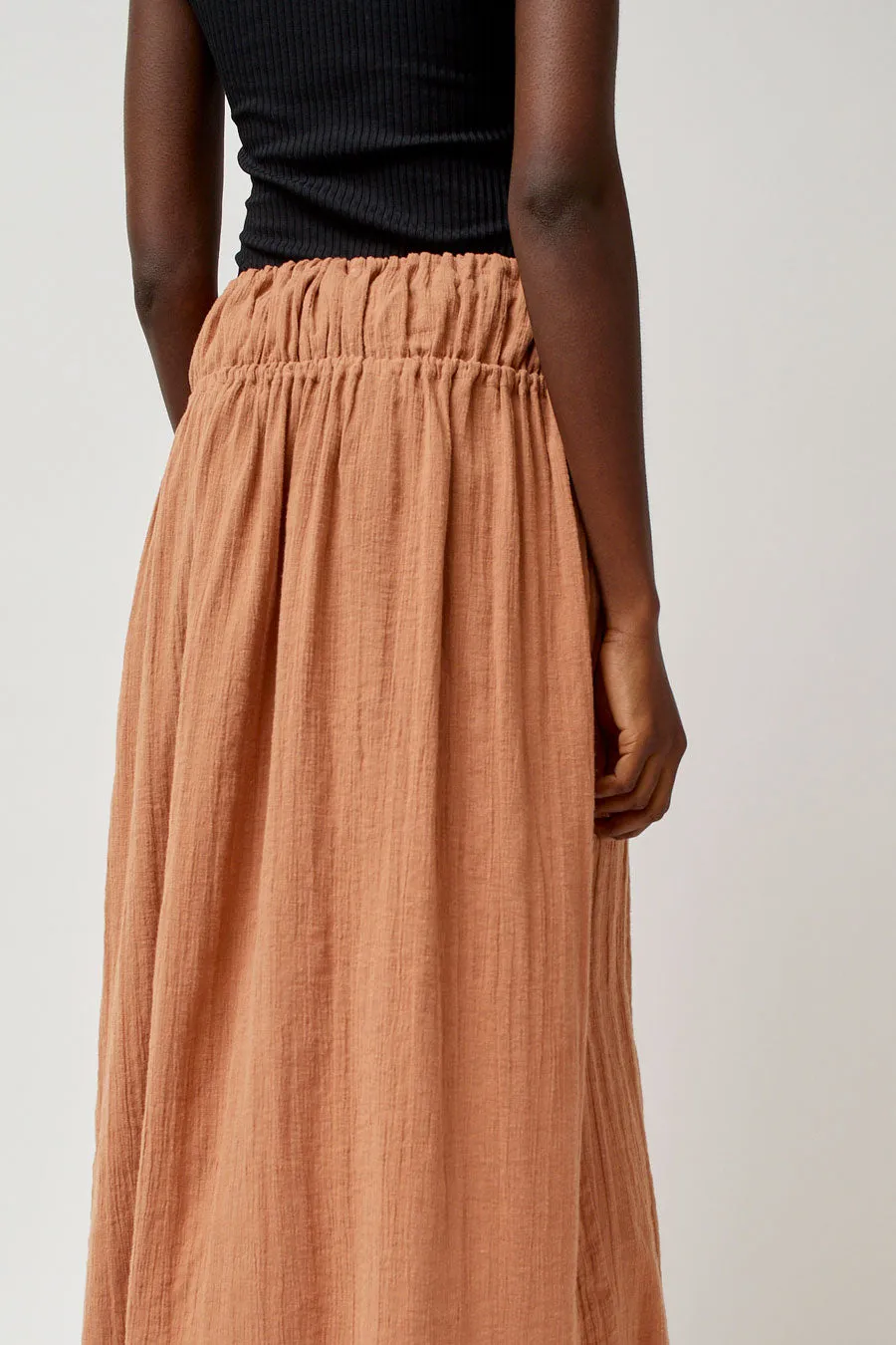 Baserange Diph Skirt in Brick sold by No. 6 product image thumbnail 2