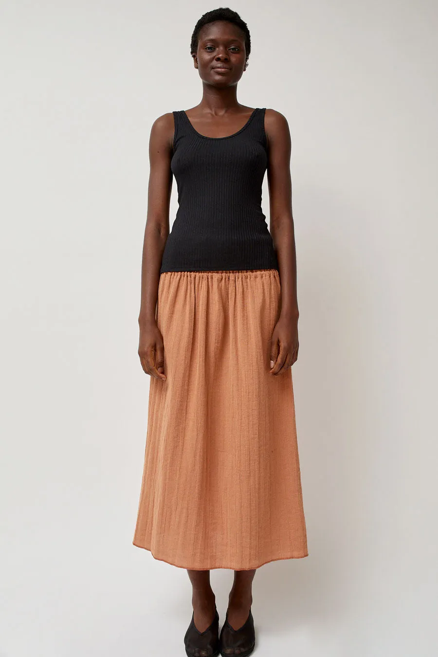Baserange Diph Skirt in Brick sold by No. 6 product image thumbnail 4