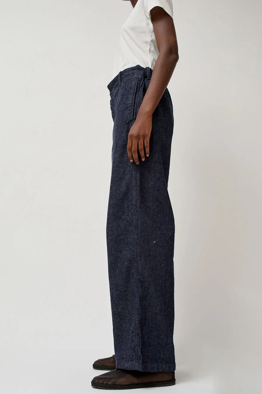 Baserange Altru Pants in Blue Denim sold by No. 6 product image thumbnail 2