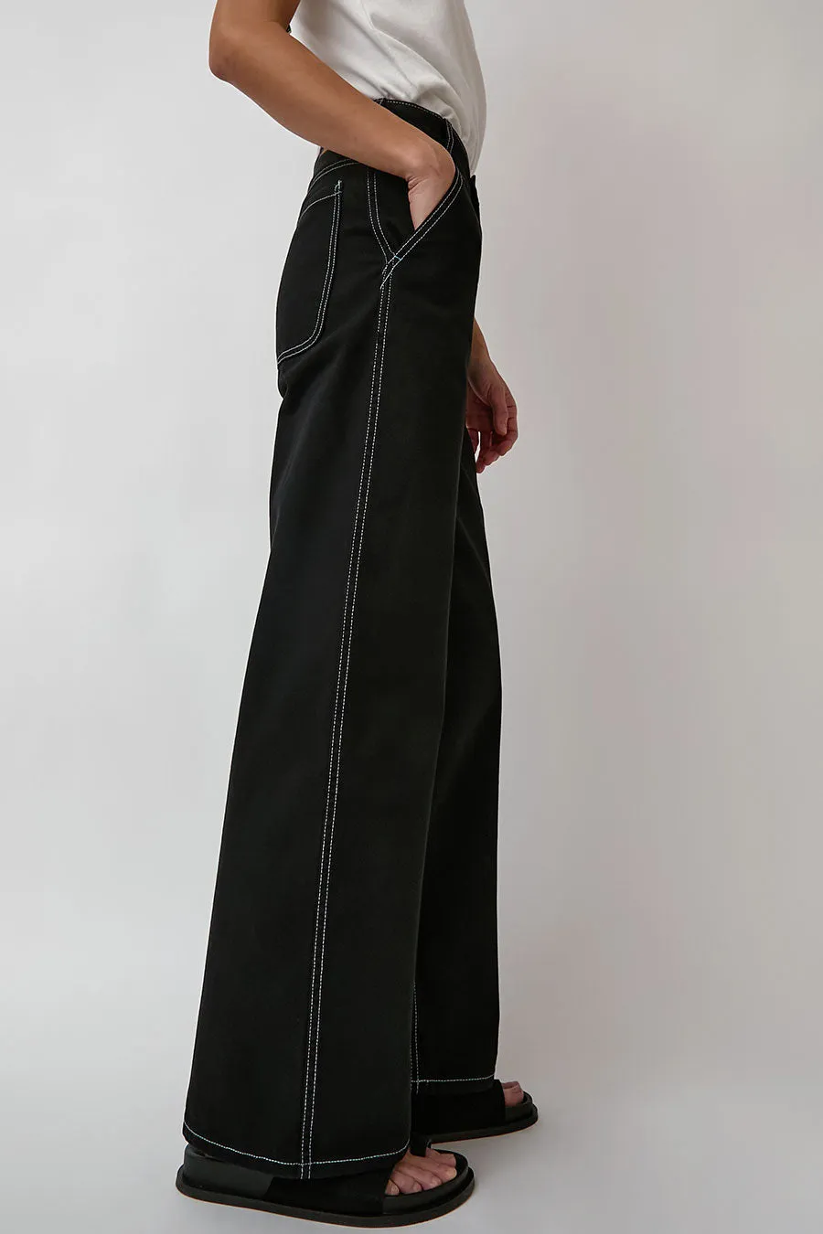 Atelier Delphine Bishiti Pant in Black sold by No. 6 product image thumbnail 4