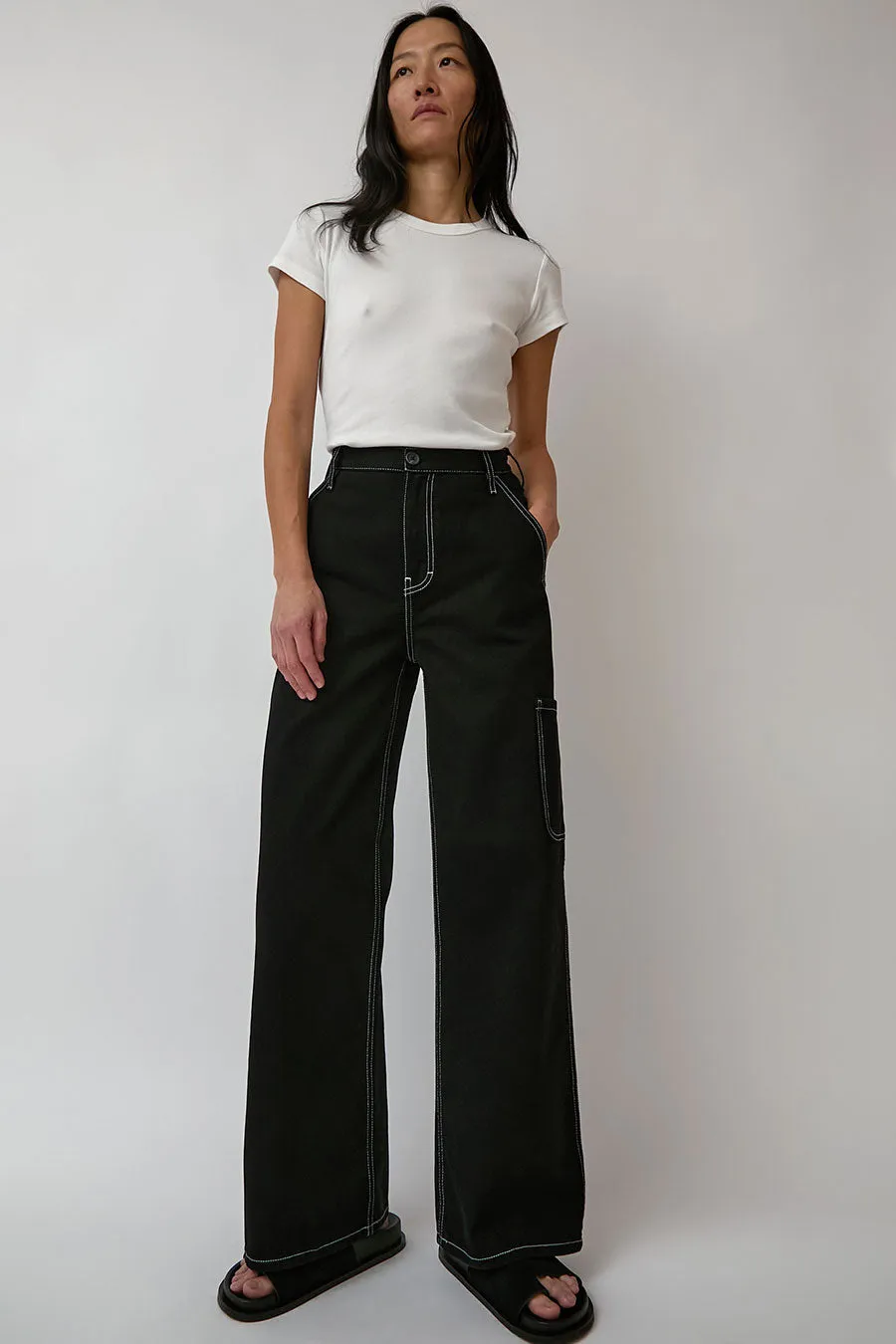 Atelier Delphine Bishiti Pant in Black sold by No. 6