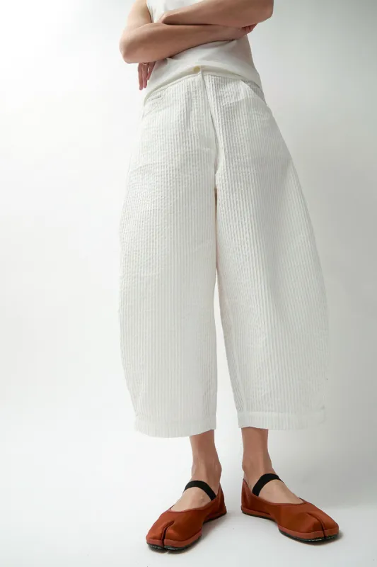 Drogheria Crivellini Fu-Tabi Ballerina in Cacao Satin made by No. 6