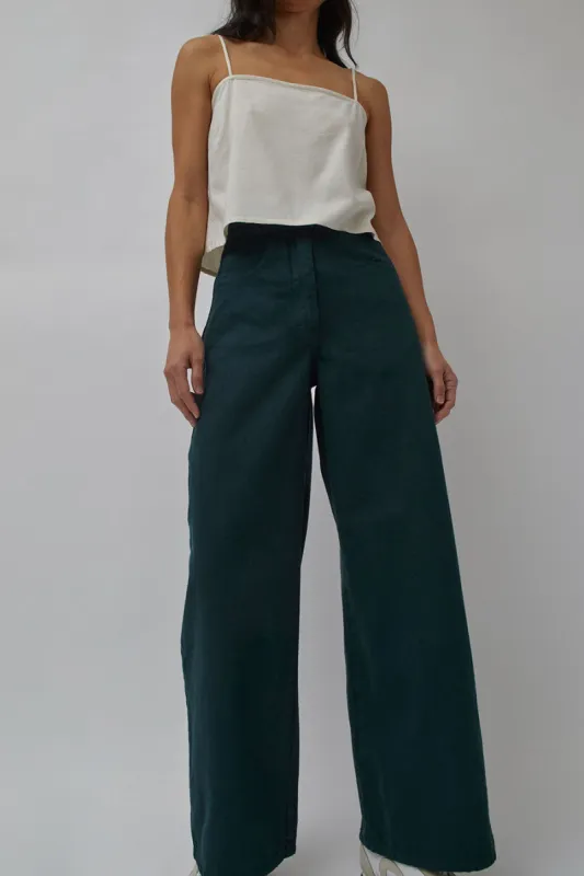Zii Ropa Renee Pant in Deep Sea sold by No. 6