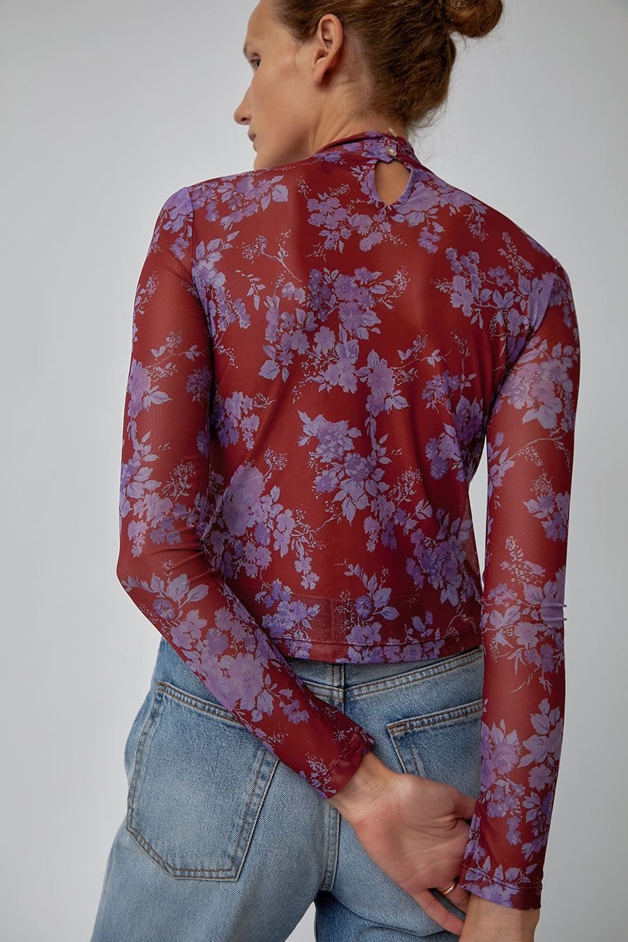 No.6 Kara Top in Rouge Parisienne sold by No. 6 product image thumbnail 3