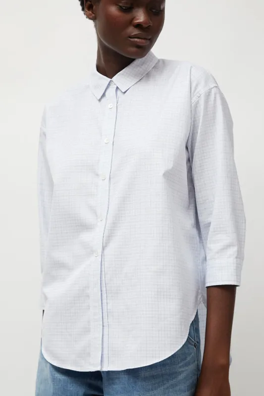 Heather Harlan Swing Shirt in Graph Check sold by No. 6