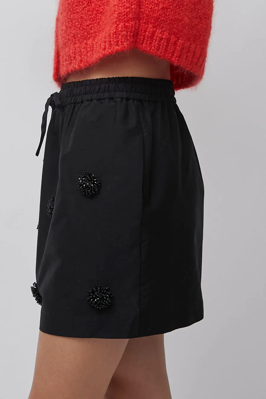 CORDERA Embellished Mini Skirt in Black sold by No. 6 product image thumbnail 3