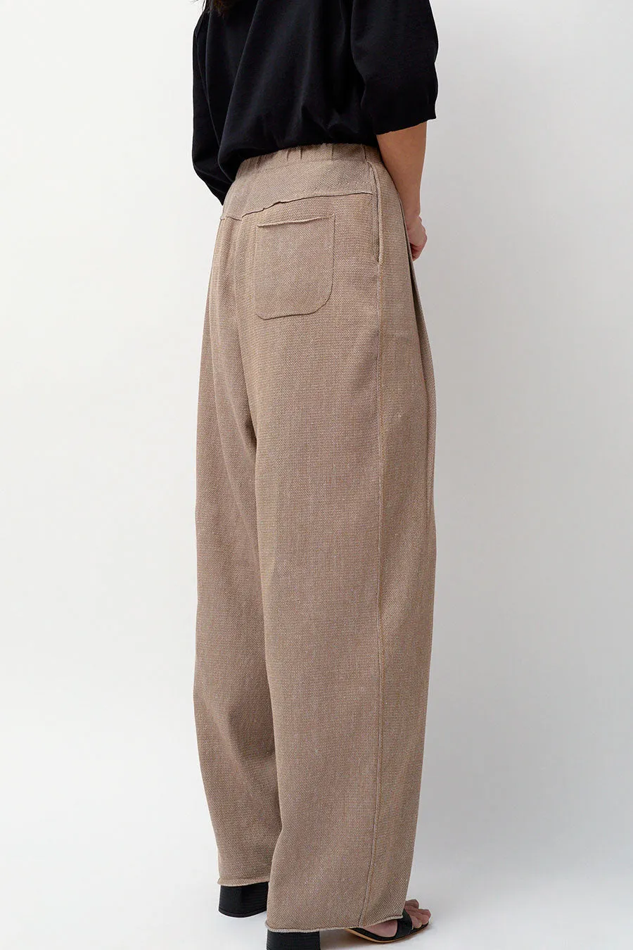 Boboutic Pleated Trousers in Havana sold by No. 6 product image thumbnail 4