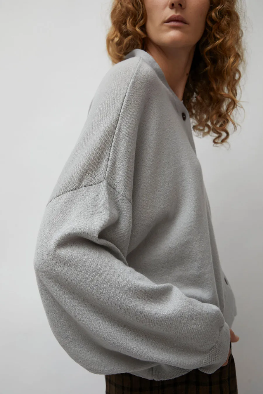 CORDERA Merino Wool Cardigan in Pearl Grey sold by No. 6 product image thumbnail 3