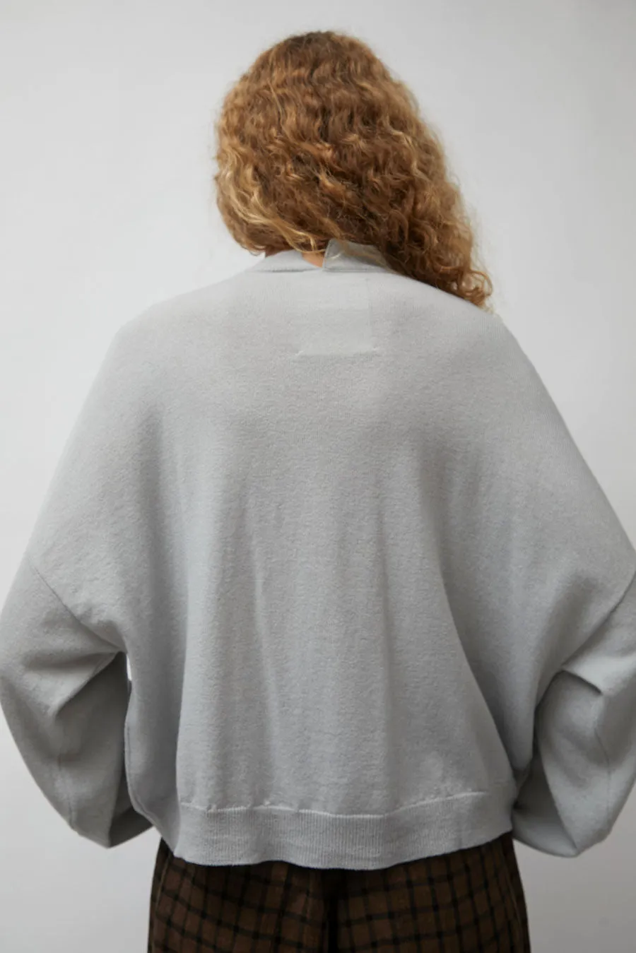 CORDERA Merino Wool Cardigan in Pearl Grey sold by No. 6 product image thumbnail 5