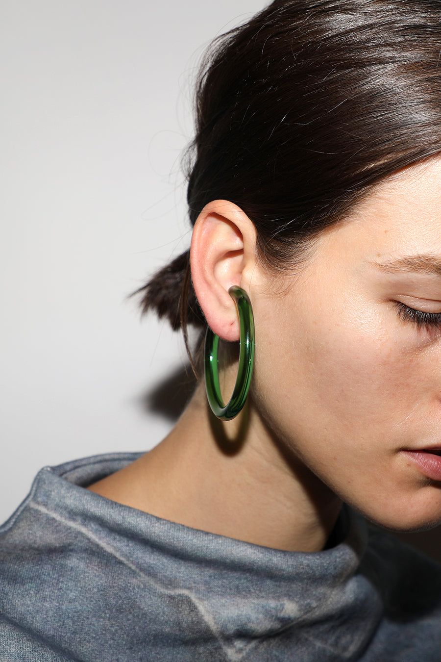 Mussels and Muscles Large Luminous Earcuff in Green sold by No. 6 product image thumbnail 3