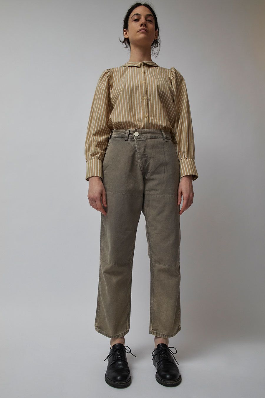 Emma Rothkopf Cross Front Hunting Pant in Lichen sold by No. 6 product image thumbnail 2