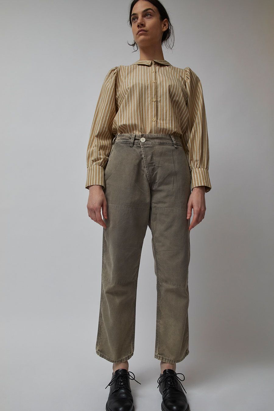 Emma Rothkopf Cross Front Hunting Pant in Lichen sold by No. 6 product image thumbnail 3
