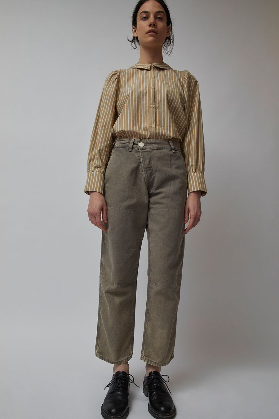 Emma Rothkopf Cross Front Hunting Pant in Lichen sold by No. 6 product image thumbnail 4
