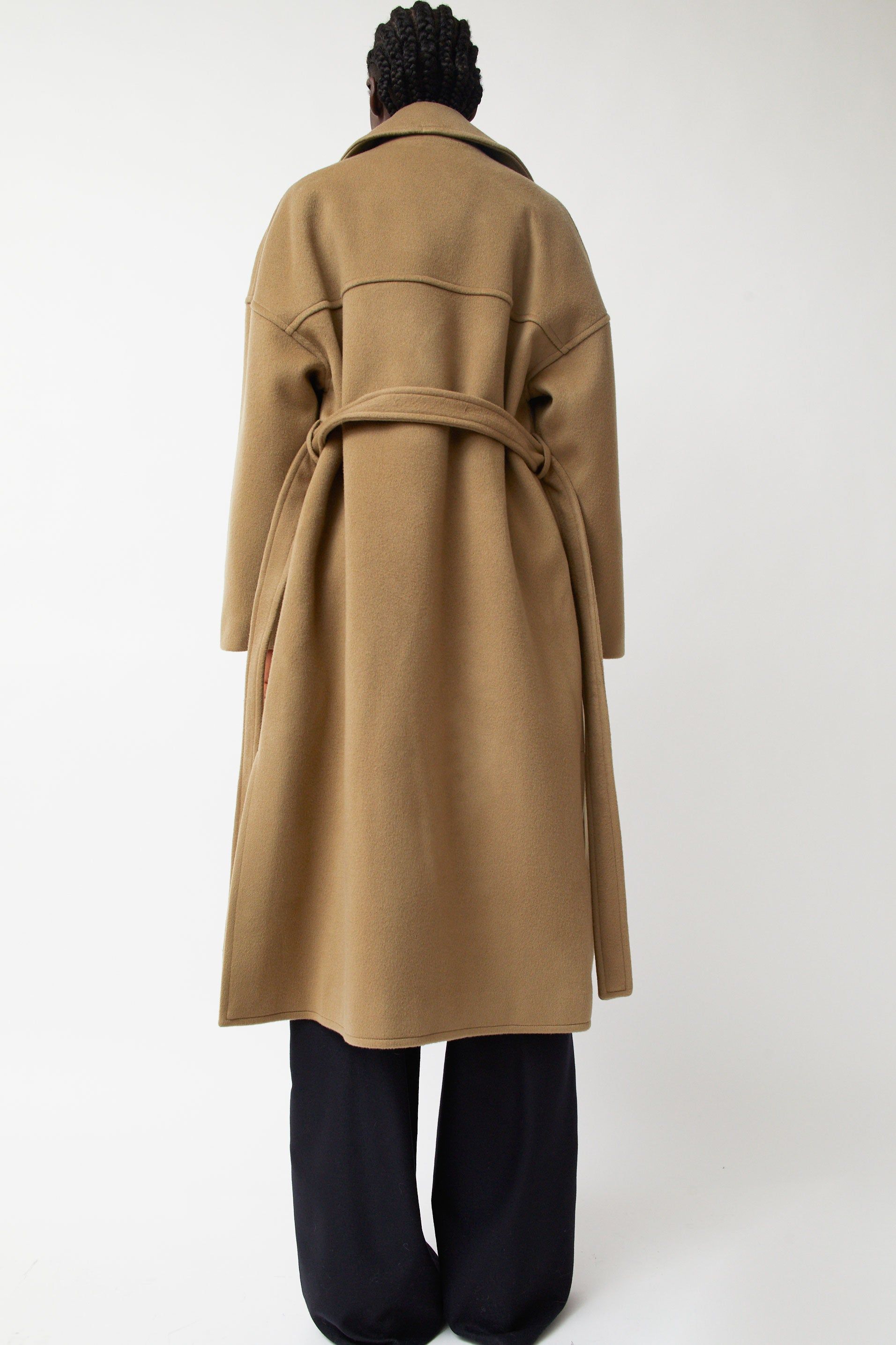 Blossom Raf Wool Cashmere Long Coat in Beige sold by No. 6 product image thumbnail 5
