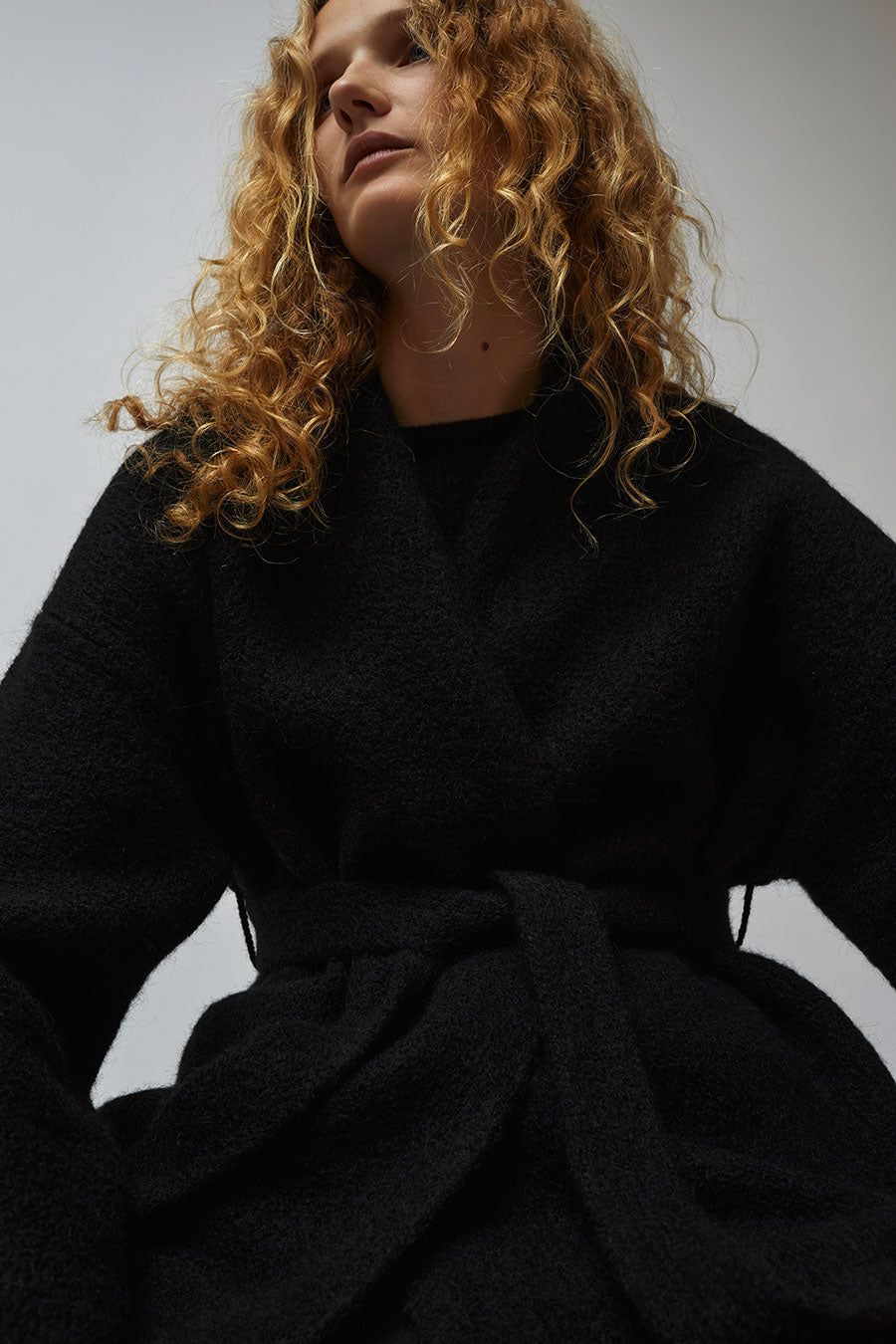 Lauren Manoogian Coto Cardigan in Black sold by No. 6