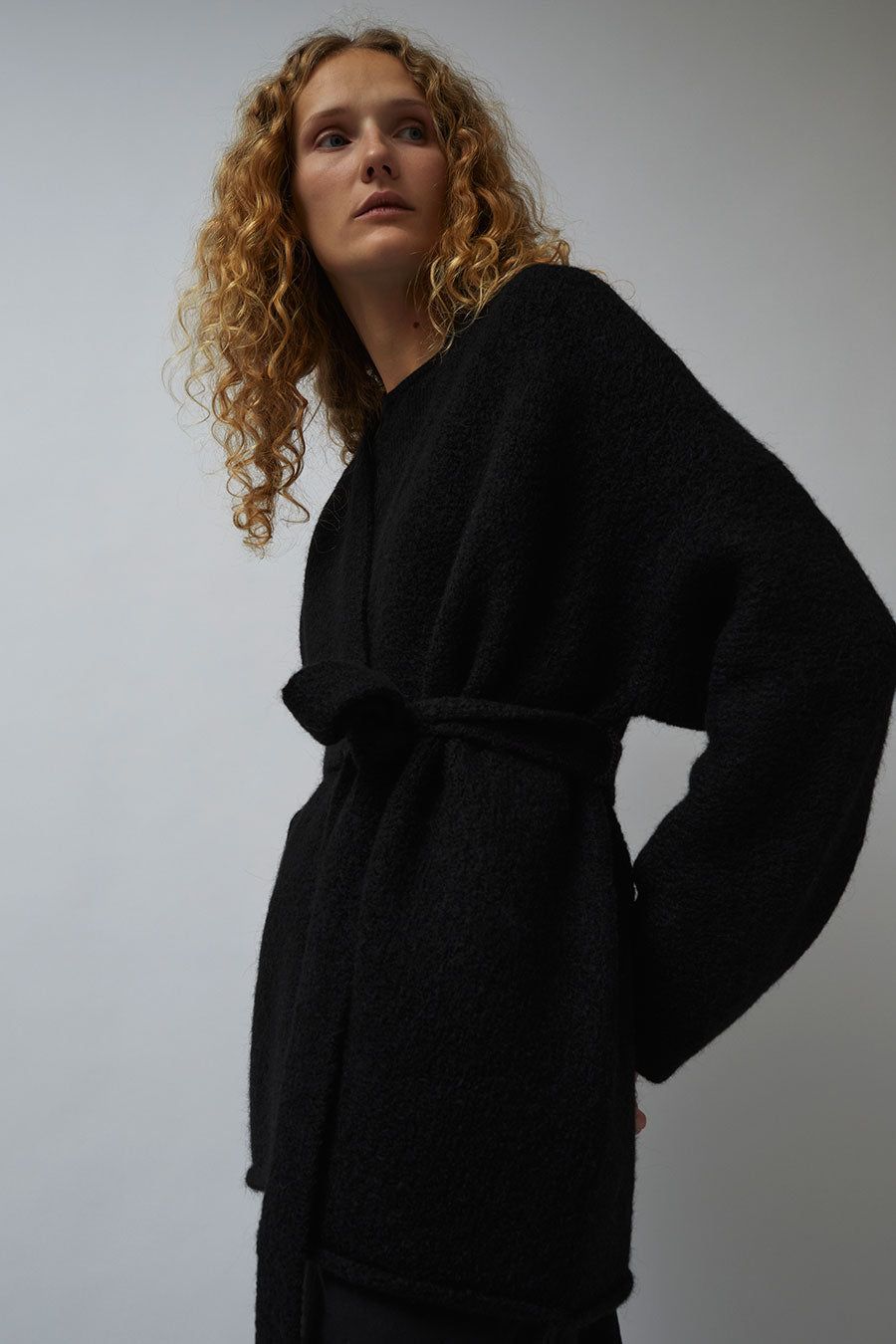 Lauren Manoogian Coto Cardigan in Black sold by No. 6 product image thumbnail 3