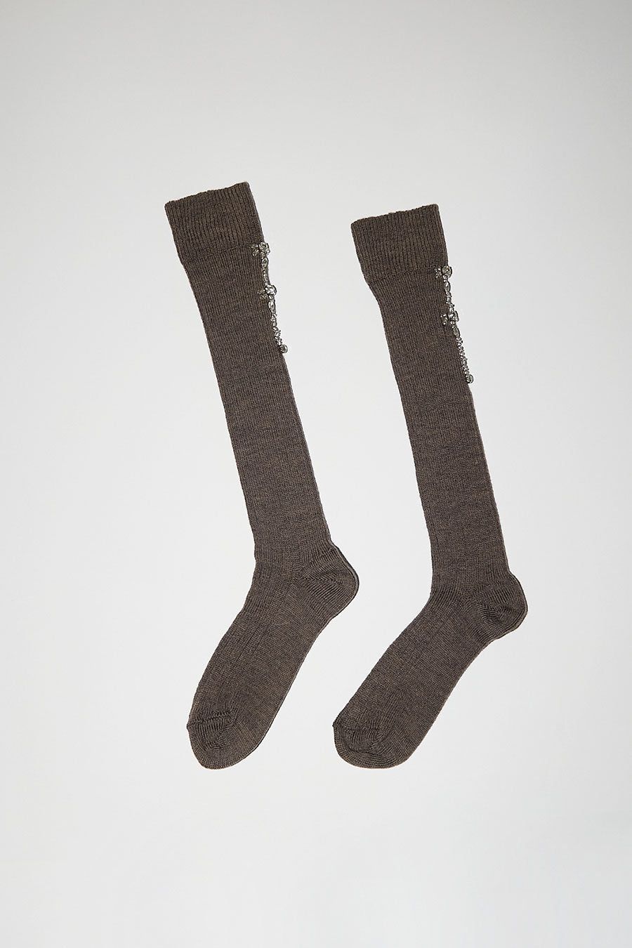 Maria La Rosa College by Night Socks in Grey Melange sold by No. 6 product image thumbnail 3
