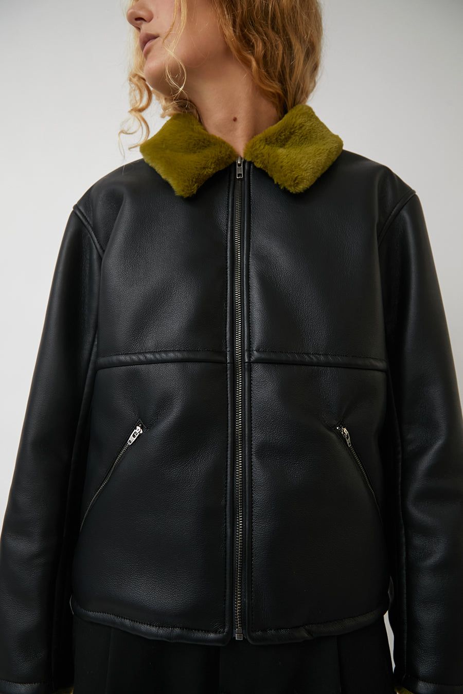 No.6 Hewes Jacket in Black sold by No. 6