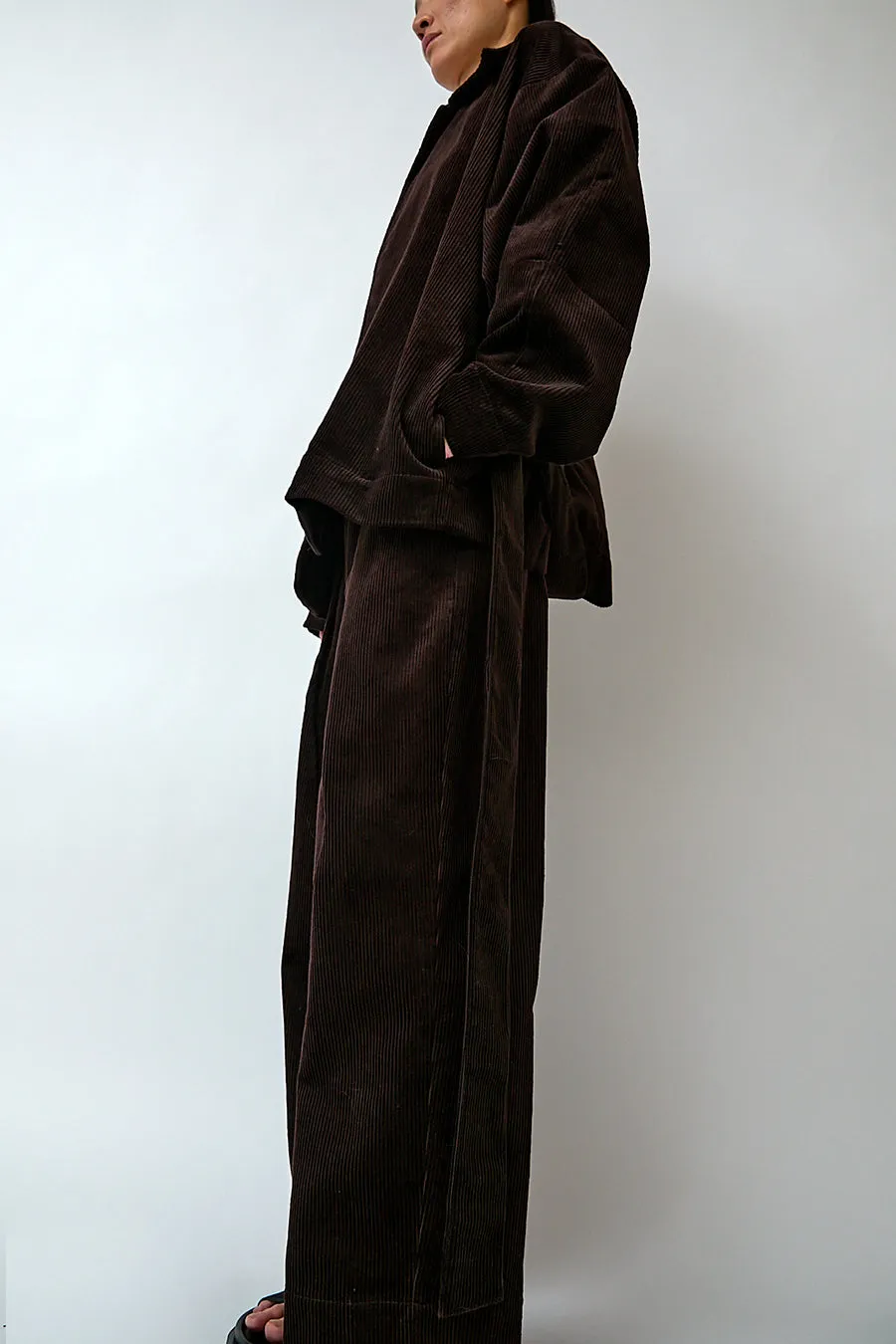 Deiji Studios Straight Cord Pant in Cedar sold by No. 6 product image thumbnail 3