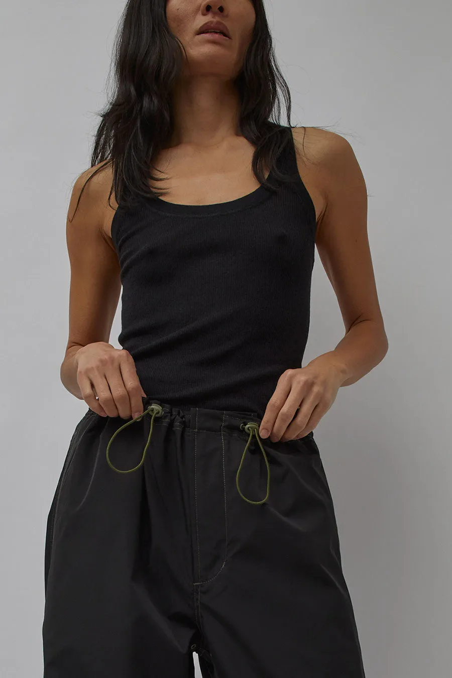 6397 Skinny Rib Cami in Black sold by No. 6 product image thumbnail 5