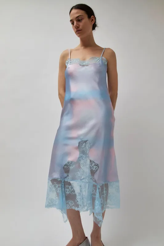 Collina Strada Ammi Dress in Periwinkle Plaid made by Collina Strada