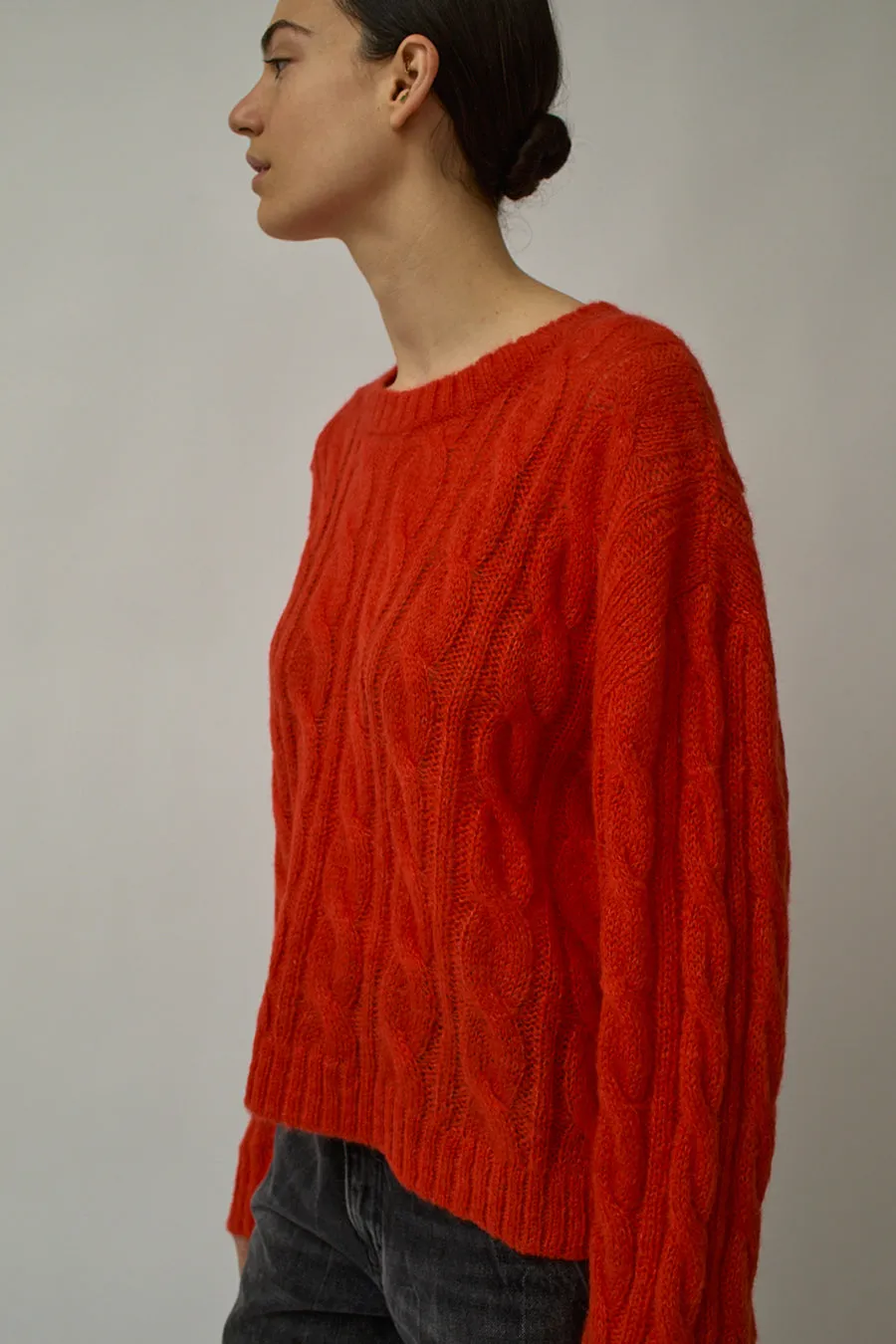 Atelier Delphine Agata Sweater in Scarlet sold by No. 6 product image thumbnail 4