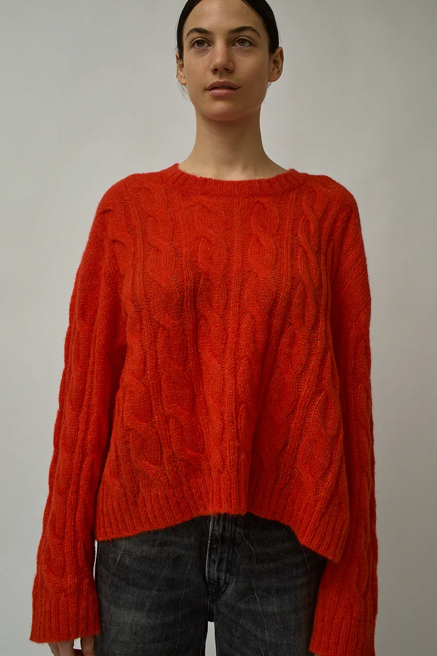 Atelier Delphine Agata Sweater in Scarlet sold by No. 6 product image thumbnail 3