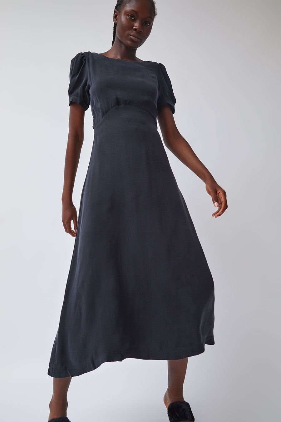 Maria Stanley Gardner Dress in Black sold by No. 6