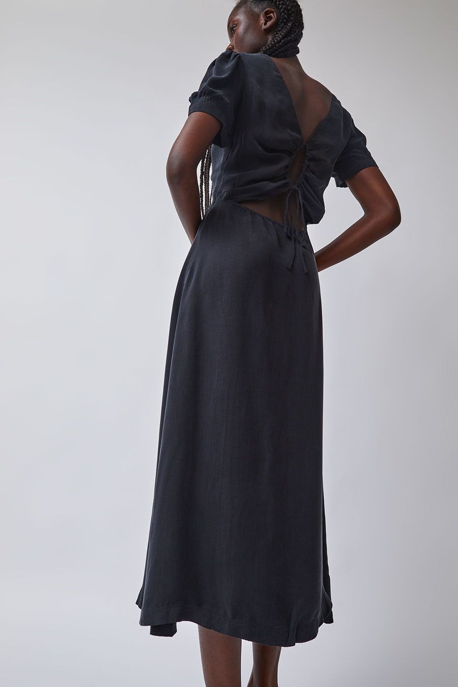 Maria Stanley Gardner Dress in Black sold by No. 6 product image thumbnail 4