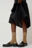 Baserange Twisted Overankle Socks in Brown Multicolored sold by No. 6