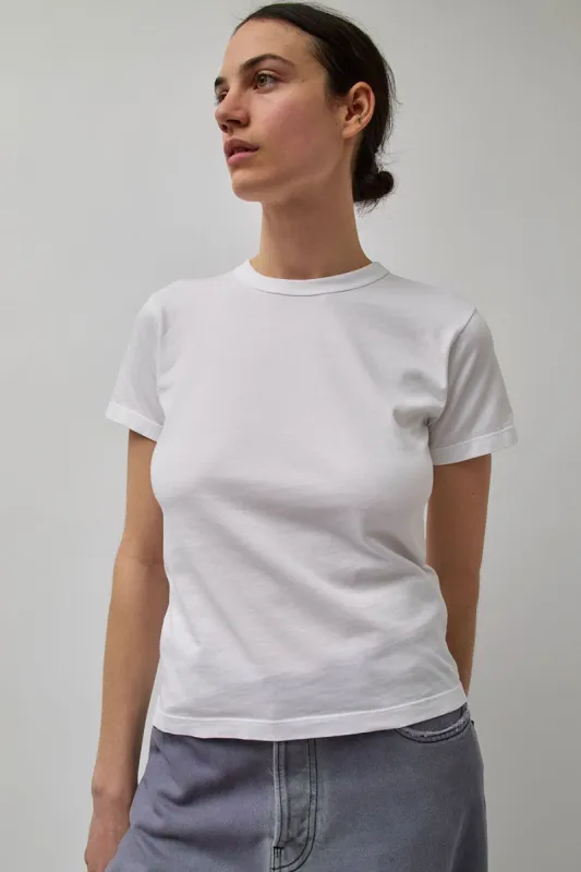 Haikure Coco Tee in Optical White sold by No. 6