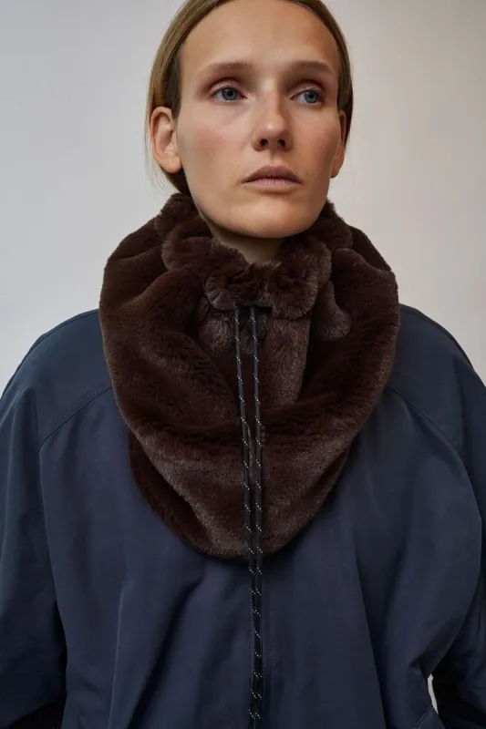 KkCo Tube Scarf in Cocoa made by No. 6