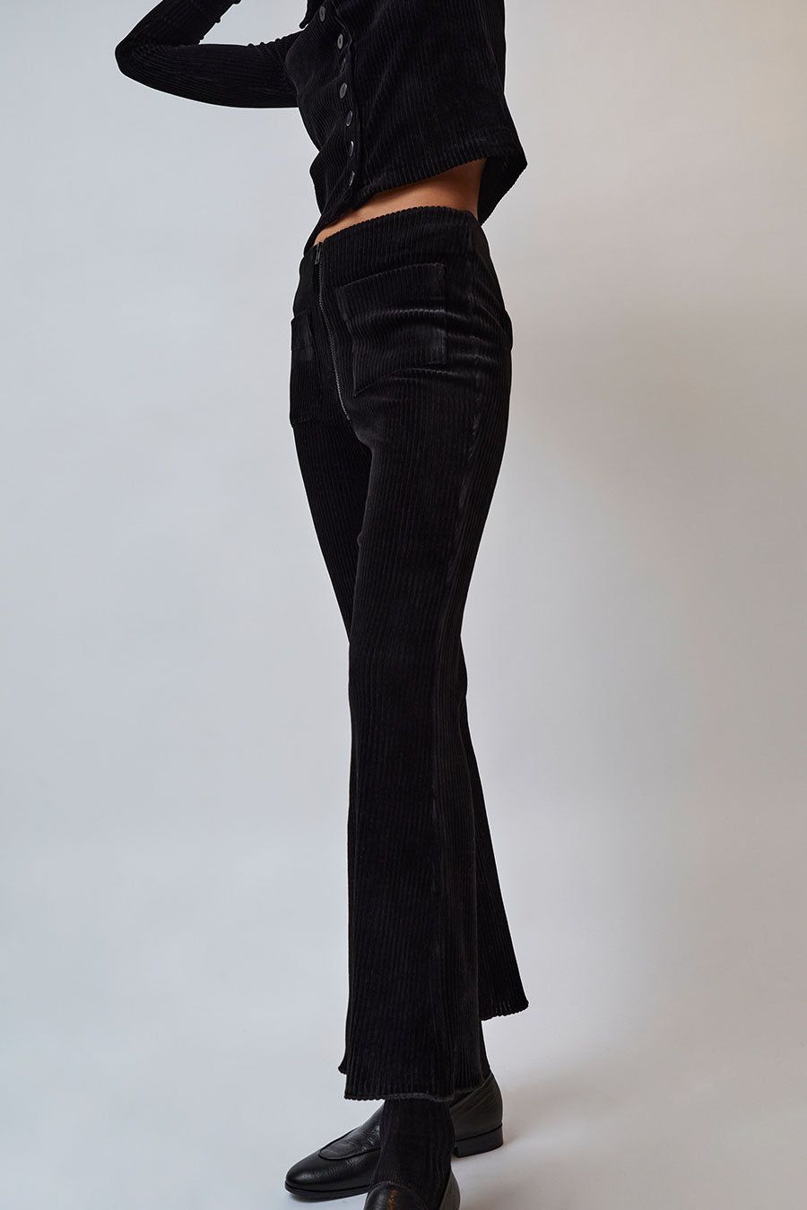 KkCo Canyon Scallop Pant in Black sold by No. 6 product image thumbnail 3