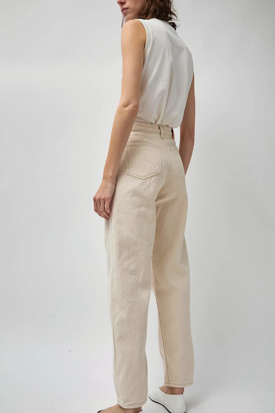 NYMANE Arkive Jean in Natural sold by No. 6 product image thumbnail 4