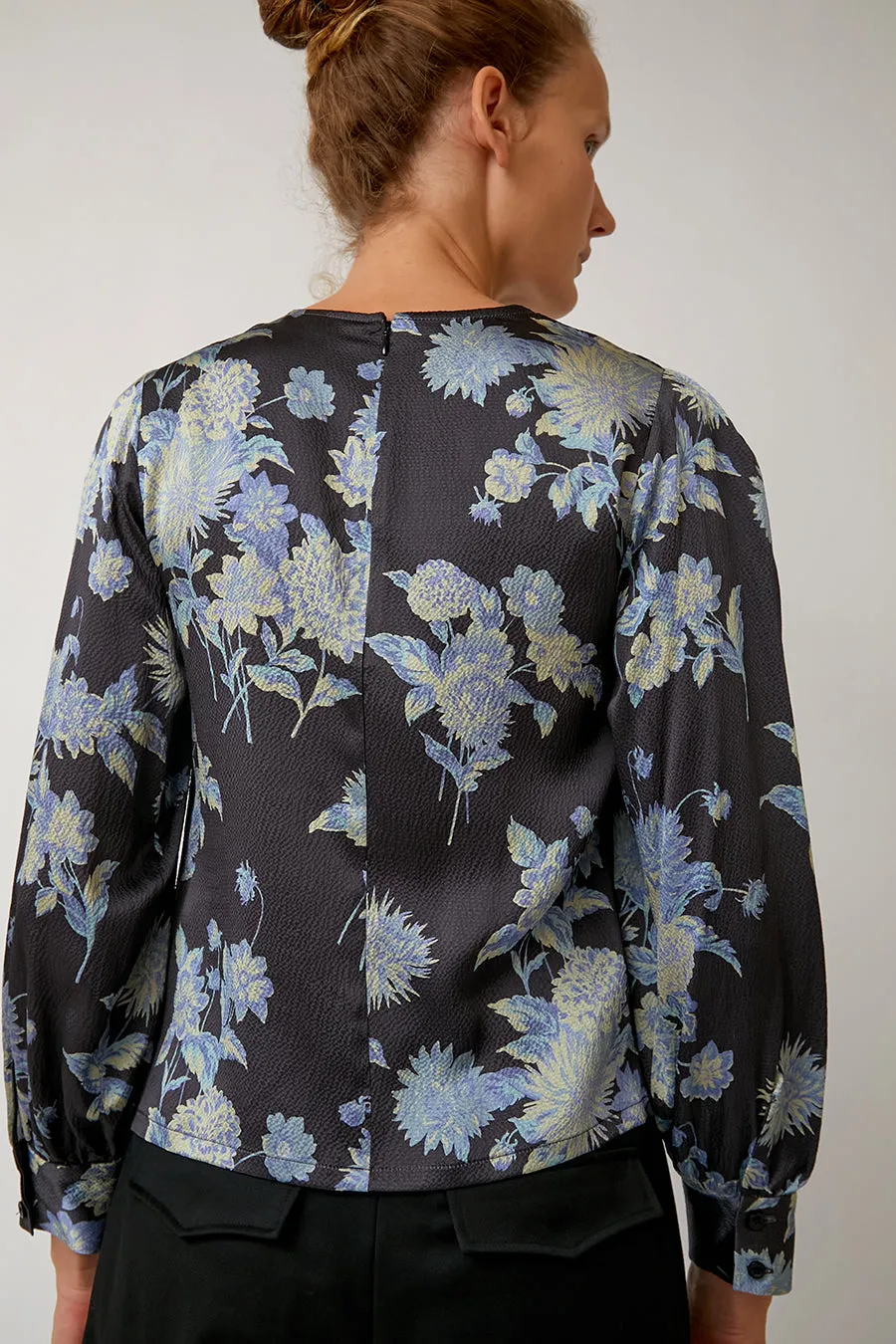 No.6 Bella Top in Dove Grey Brighton Floral sold by No. 6 product image thumbnail 4