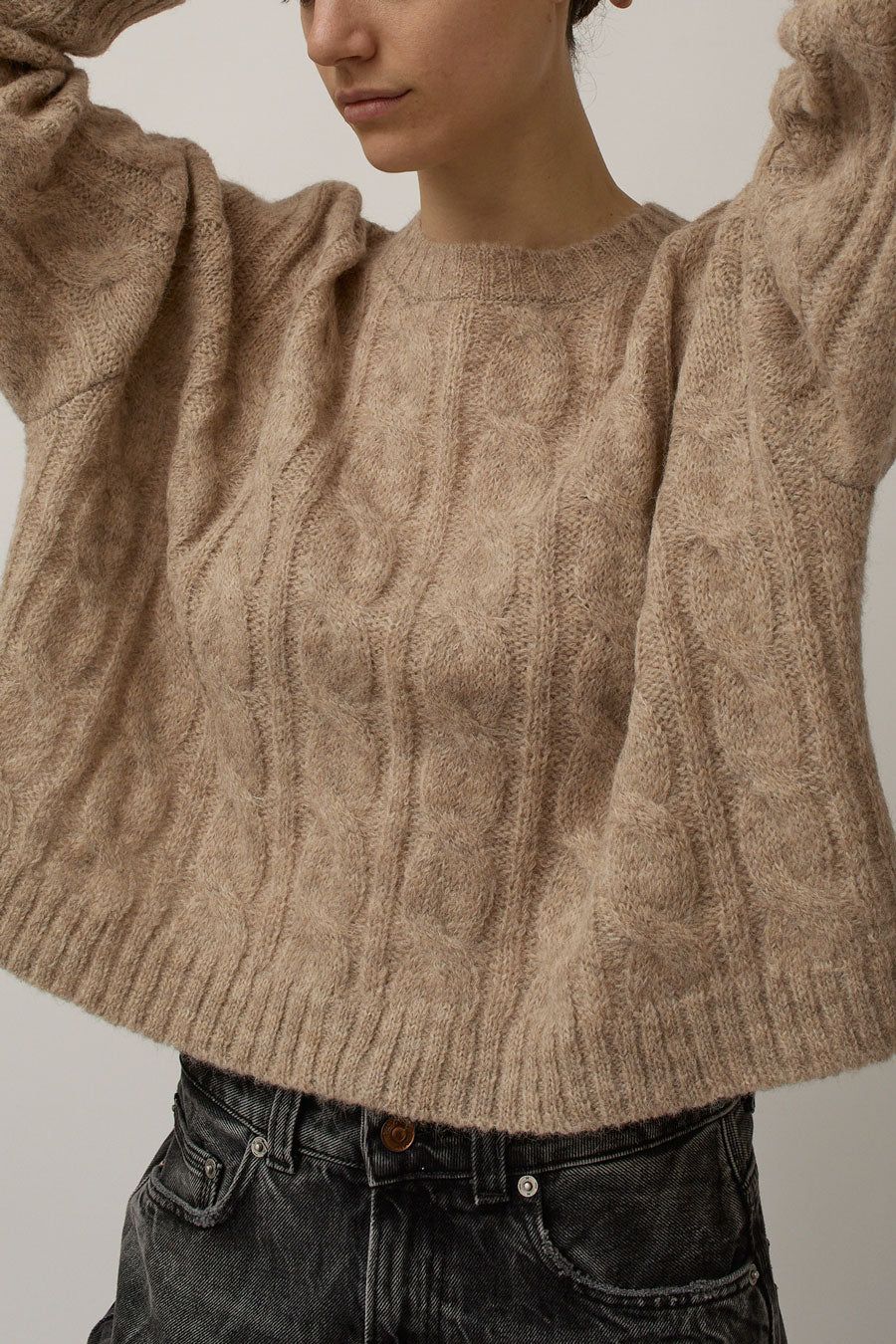 Atelier Delphine Agata Sweater in Sand sold by No. 6 product image thumbnail 3