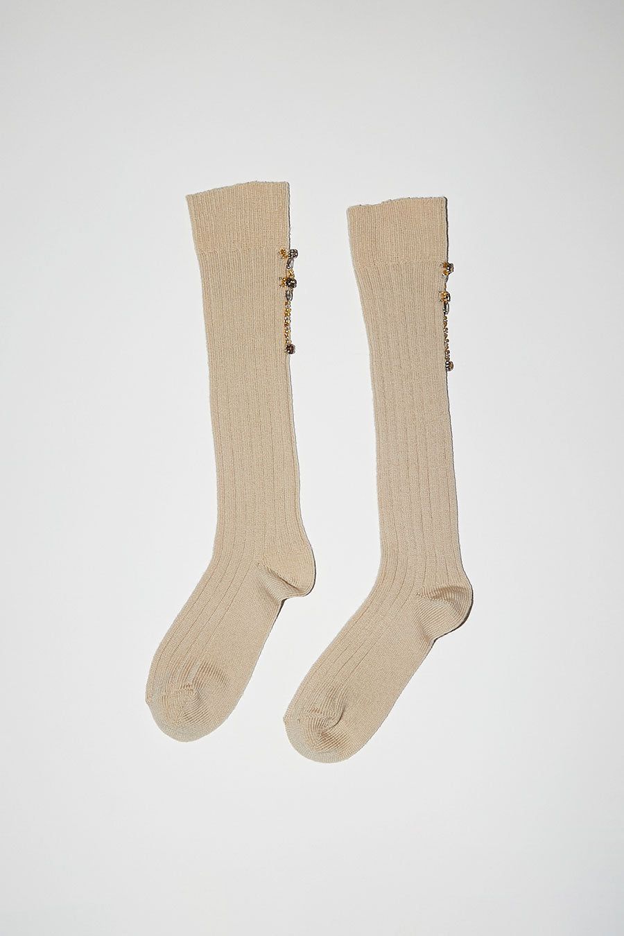 Maria La Rosa College by Night Socks in Natural sold by No. 6 product image thumbnail 2