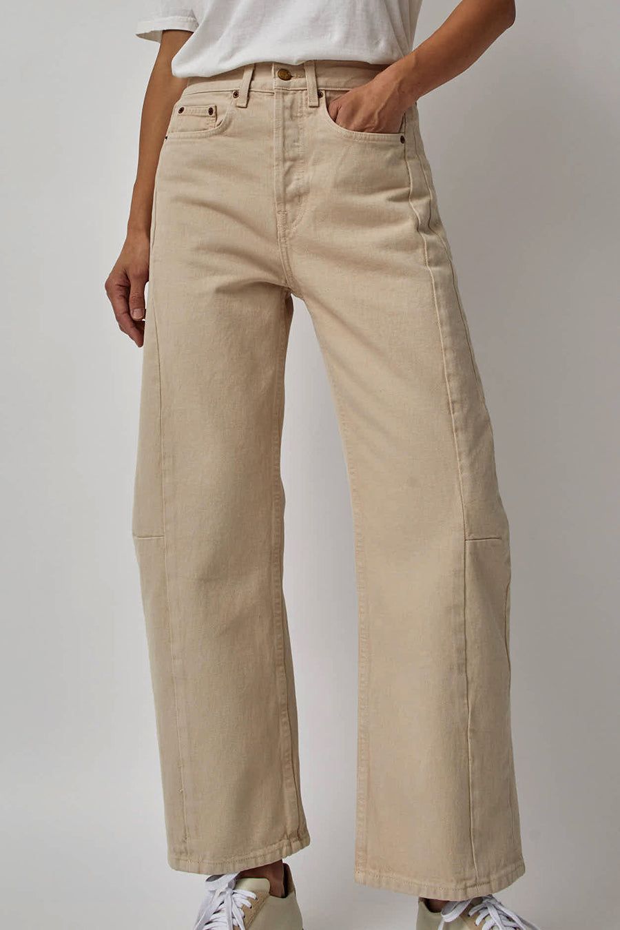 B Sides Lasso Jean in Tan Overdye sold by No. 6 product image thumbnail 2