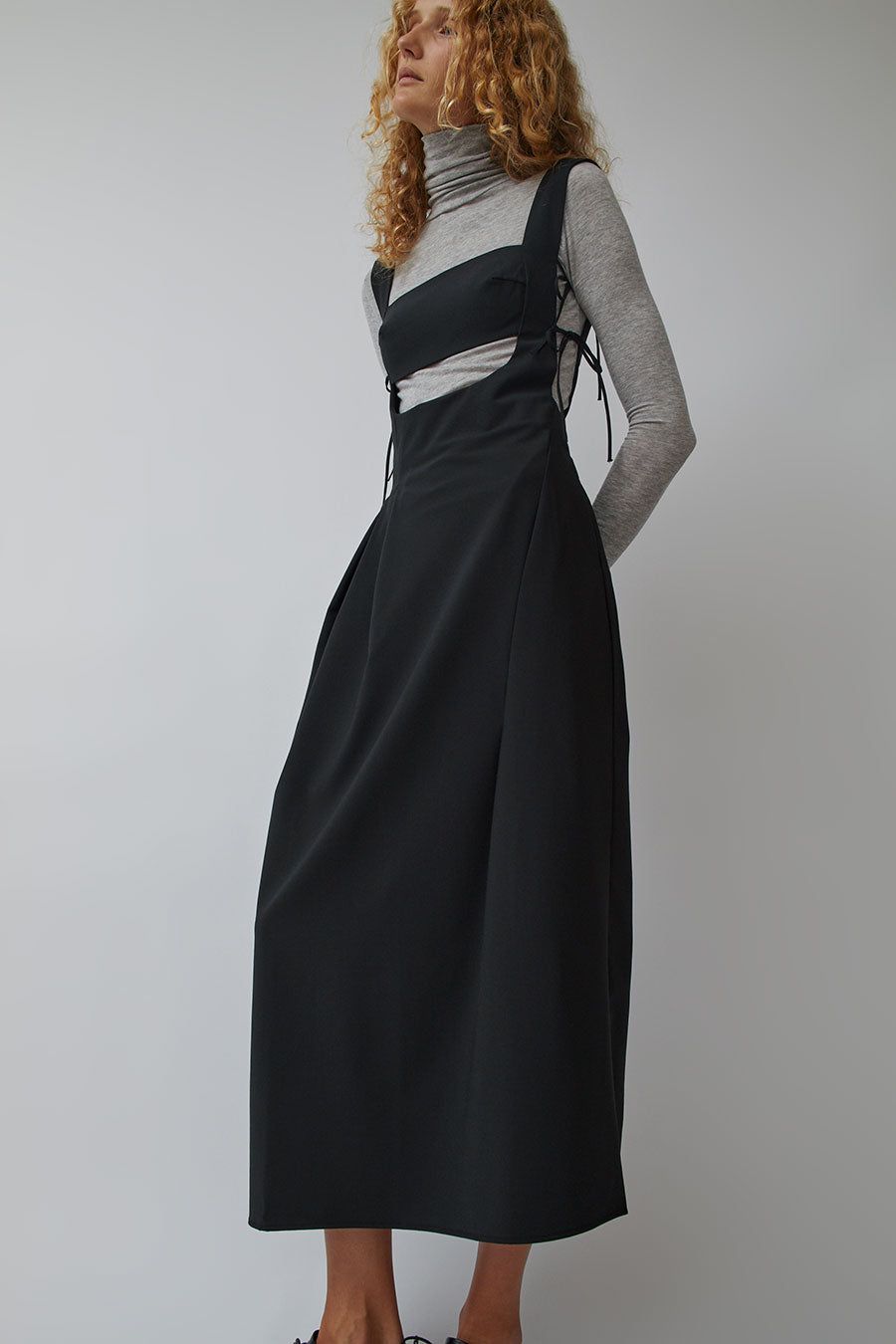 CORDERA Tailoring Cut-Out Dress in Black sold by No. 6 product image thumbnail 5