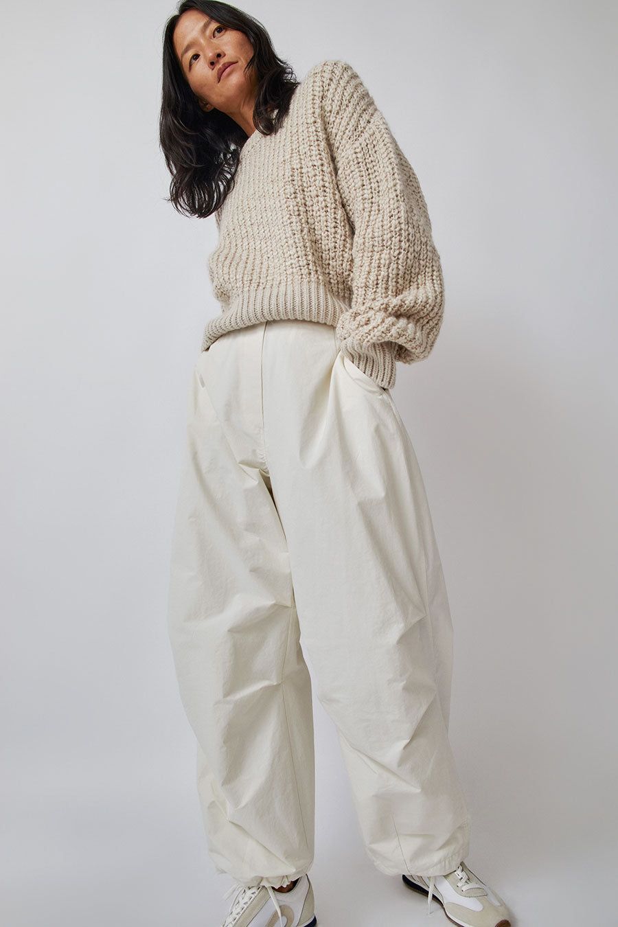 ★AMOMENTO アモーメント★COTTON NYLON FATIGUE PANTS★パンツ img08593_src.jpg