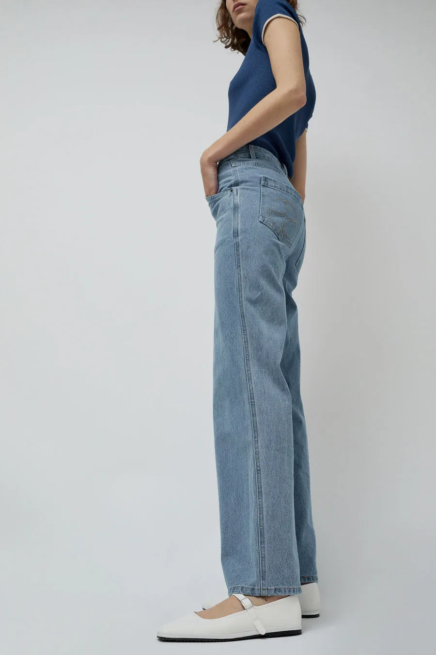 OpéraSPORT Bay Jeans in Blue sold by No. 6 product image thumbnail 4