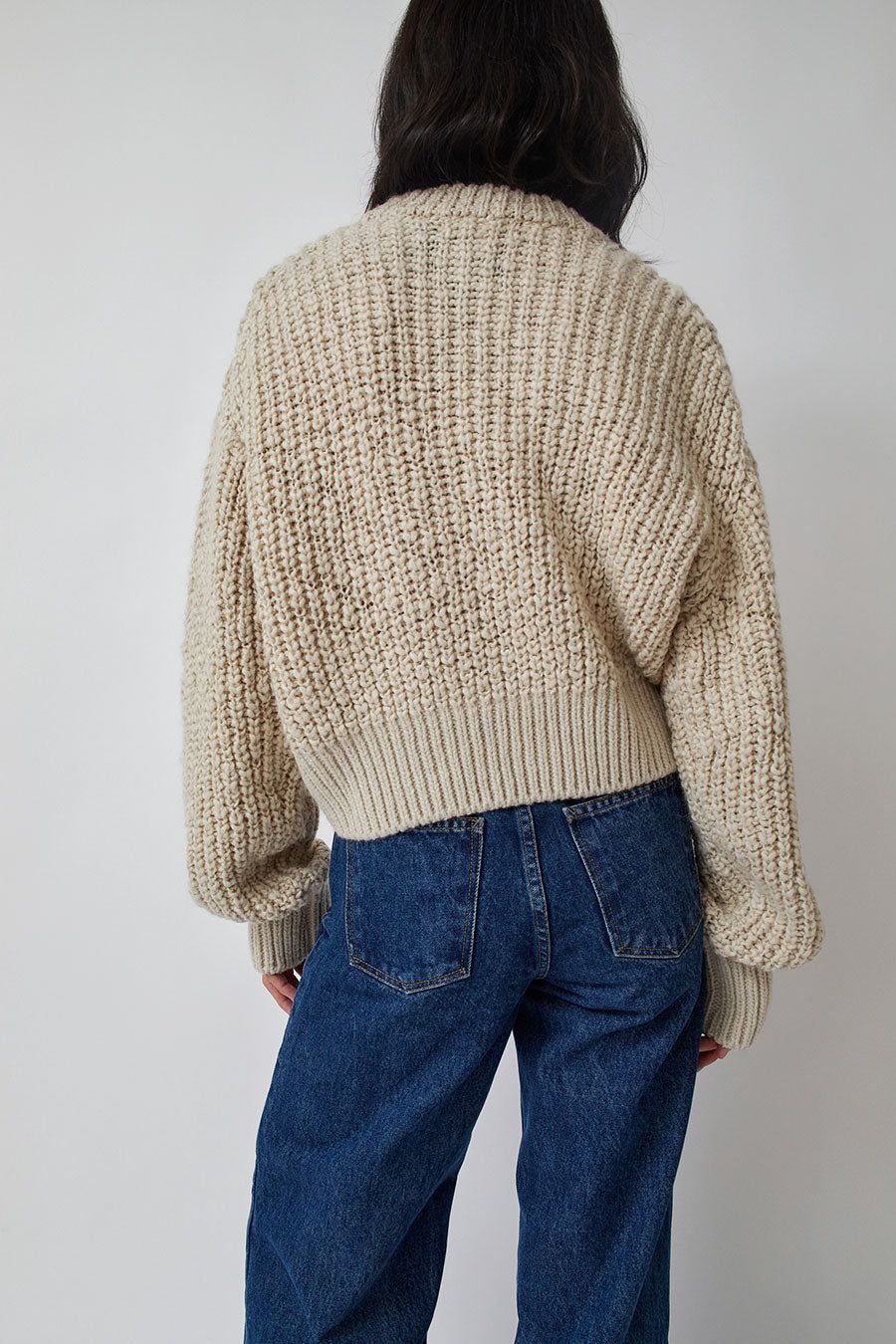 Amomento Round Neck Pullover in Beige sold by No. 6 product image thumbnail 6