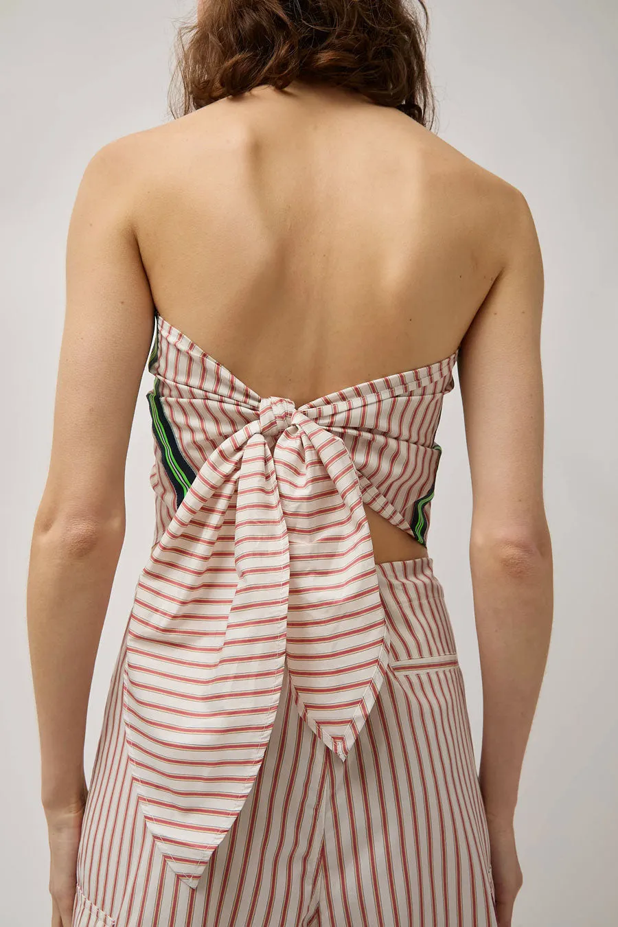 KkCo Pierced Coquina Kercheif in Striped Pepper sold by No. 6 product image thumbnail 5