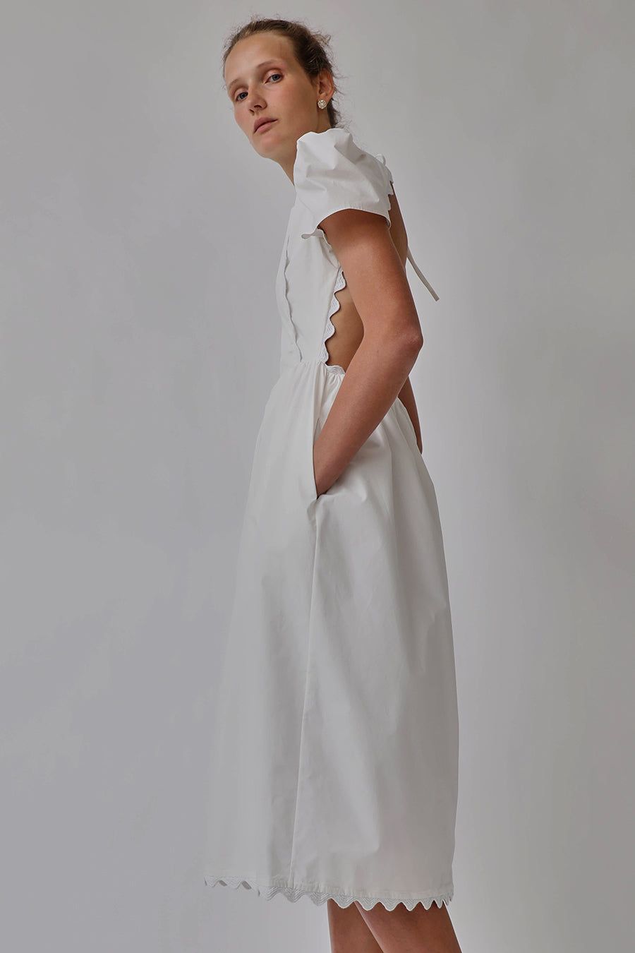 Naya Rea Simona Dress in White sold by No. 6 product image thumbnail 2