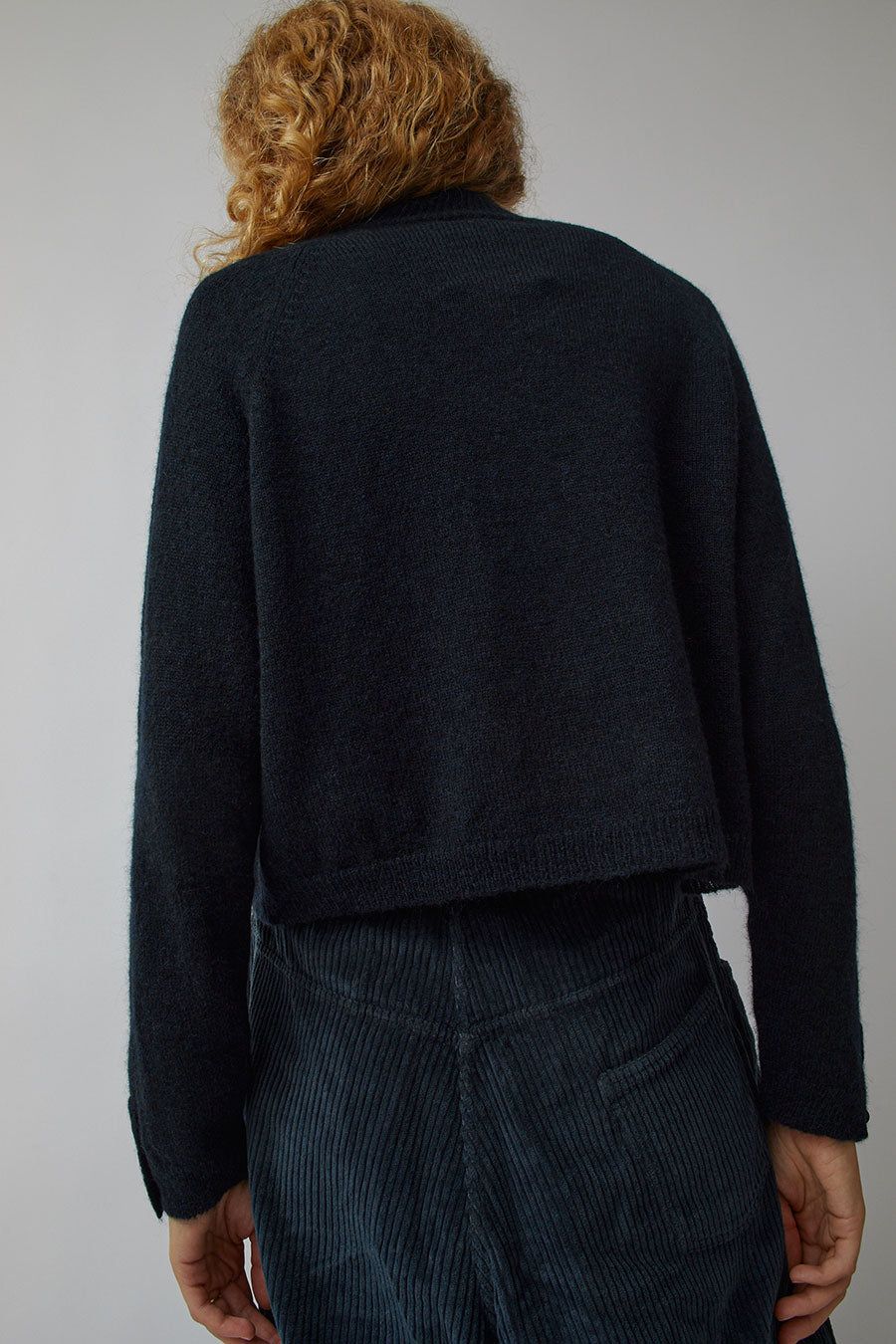 CORDERA Baby Alpaca Polo Sweater in Navy sold by No. 6 product image thumbnail 5