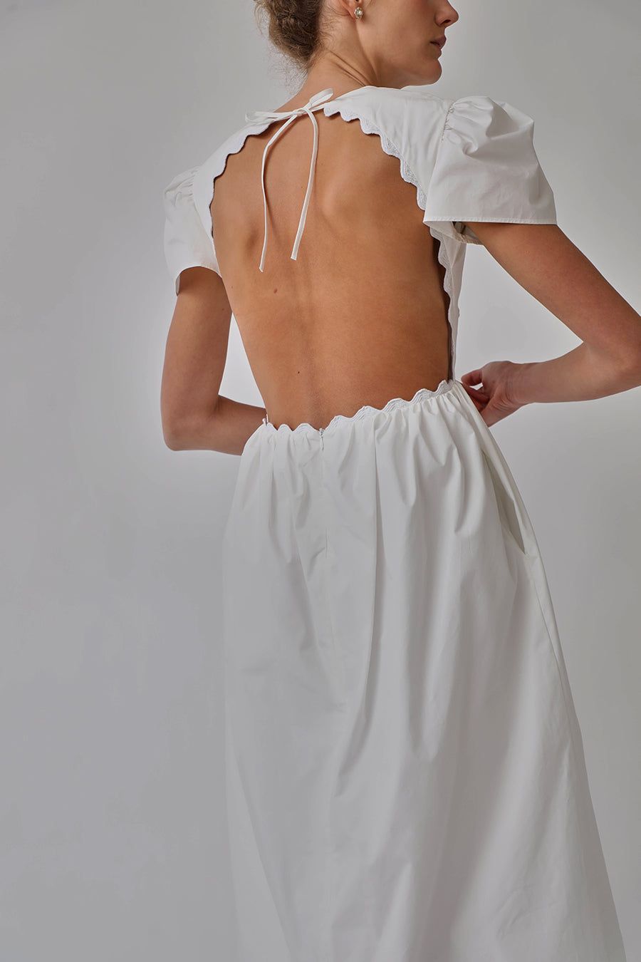 Naya Rea Simona Dress in White sold by No. 6