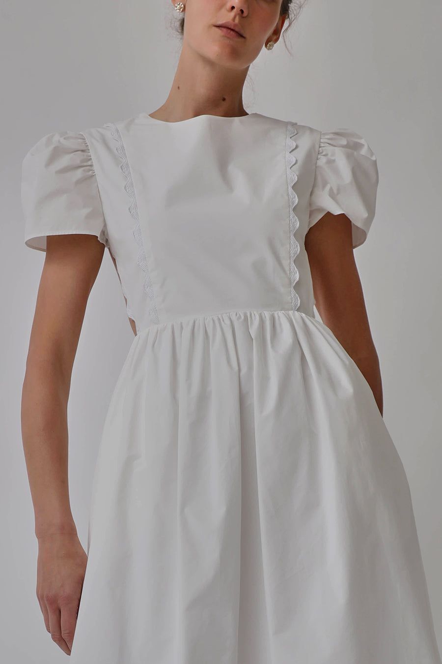 Naya Rea Simona Dress in White sold by No. 6 product image thumbnail 4